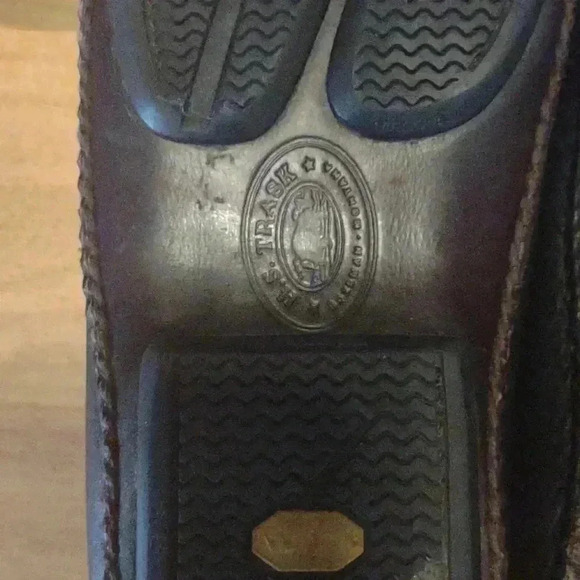 HS Trask‎ Men Leather Driving Moc Loafers Shoe size 8M - Picture 7 of 10